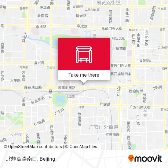 北蜂窝路南口 map