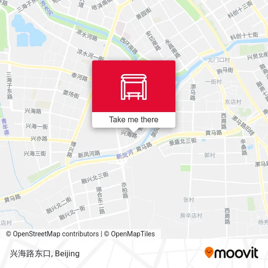 兴海路东口 map