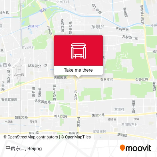 平房东口 map
