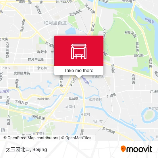 太玉园北口 map