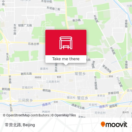 常营北路 map