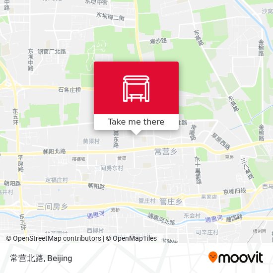 常营北路 map