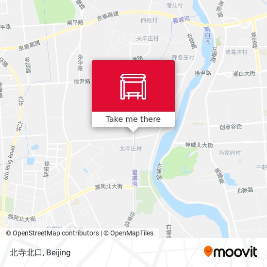 北寺北口 map