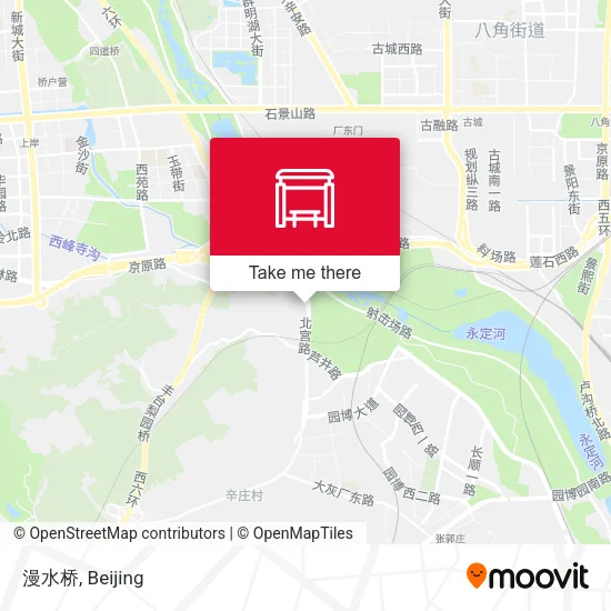 漫水桥 map