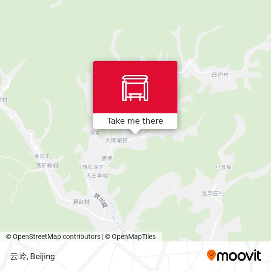 云岭 map