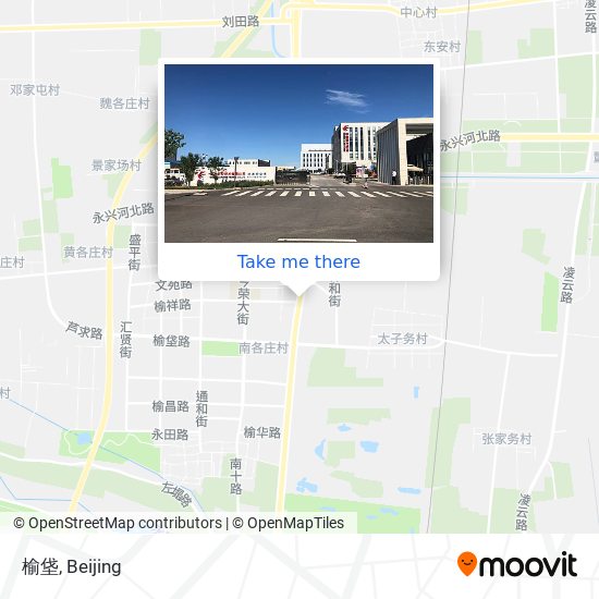 榆垡 map