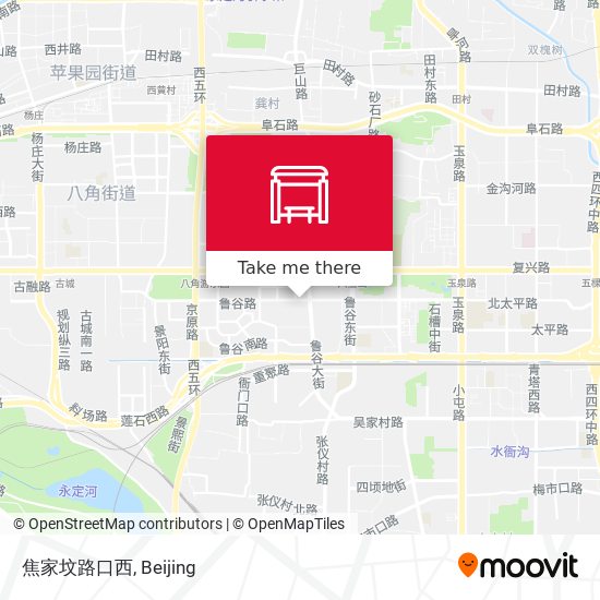 焦家坟路口西 map