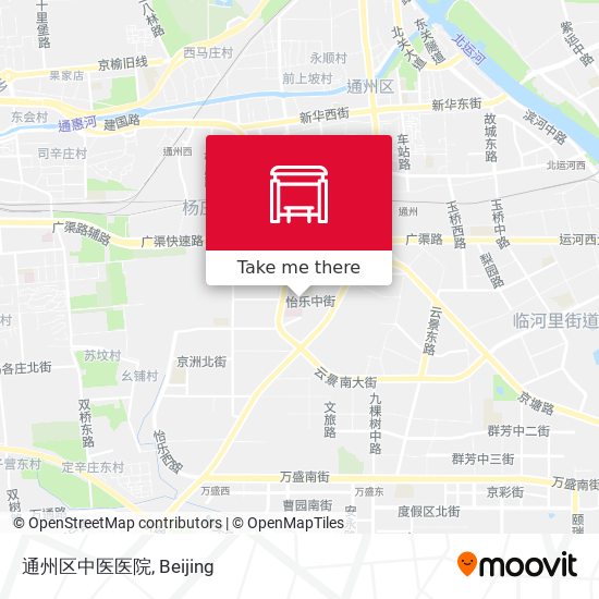 通州区中医医院 map