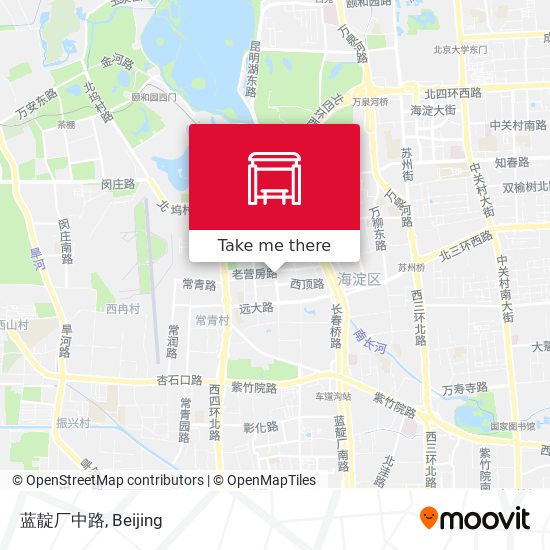 蓝靛厂中路 map