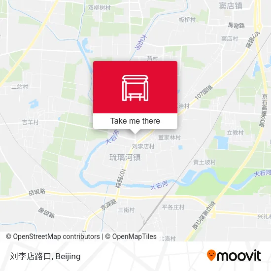 刘李店路口 map