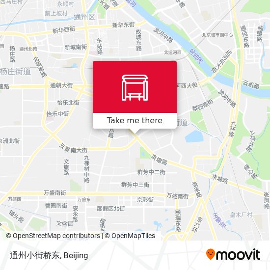 通州小街桥东 map