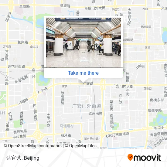 达官营 map