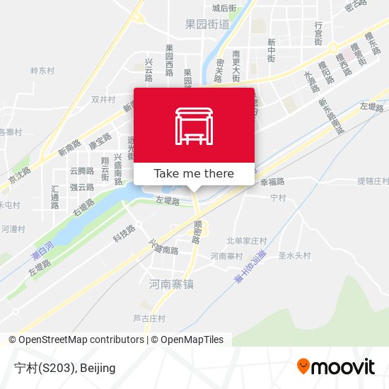 宁村(S203) map