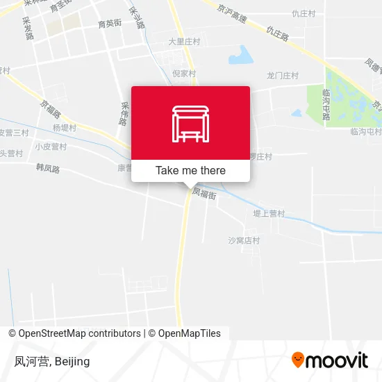 凤河营 map