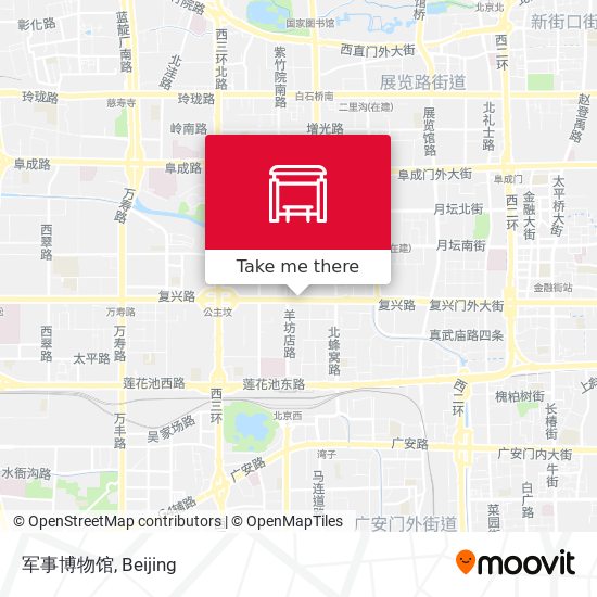 军事博物馆 map