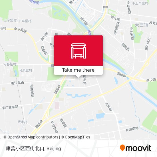 康营小区西街北口 map