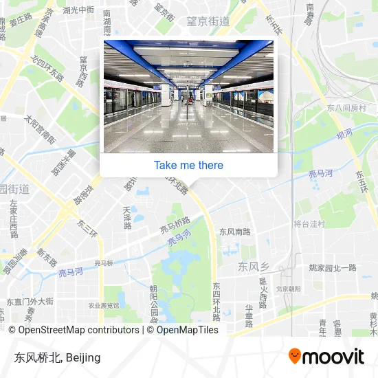 东风桥北 map