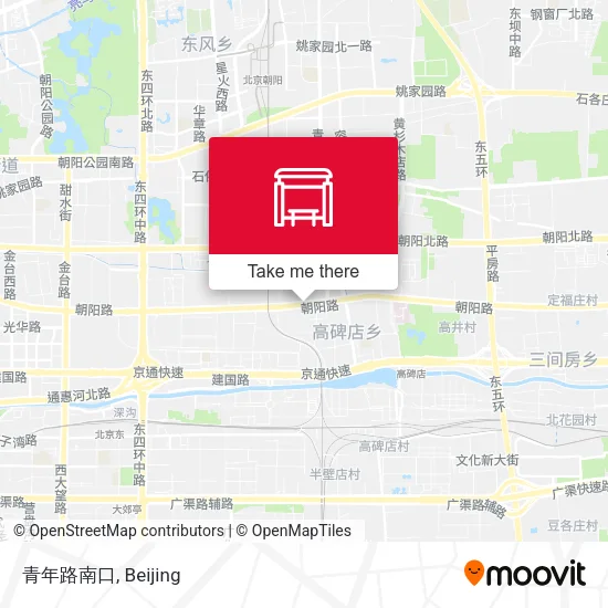 青年路南口 map
