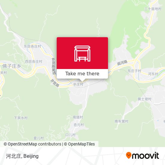 河北庄 map