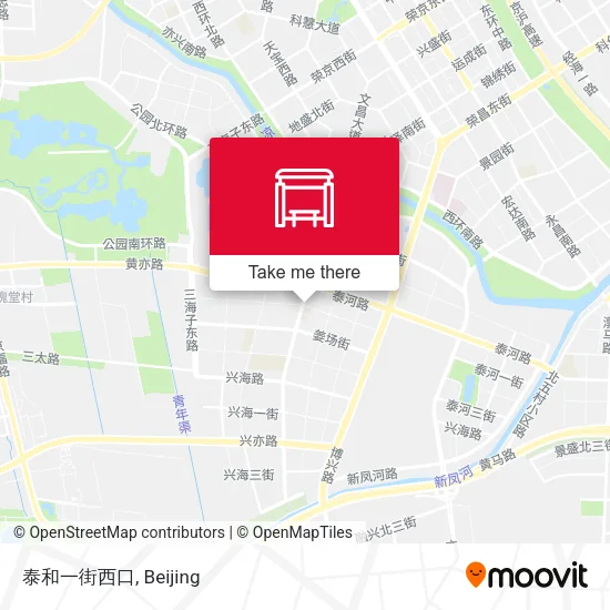 泰和一街西口 map
