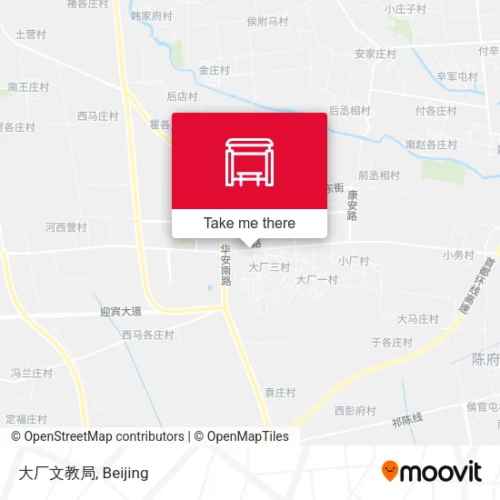 大厂文教局 map