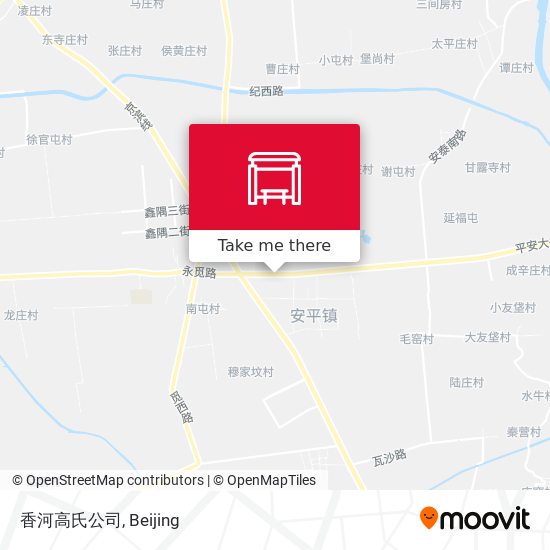 香河高氏公司 map