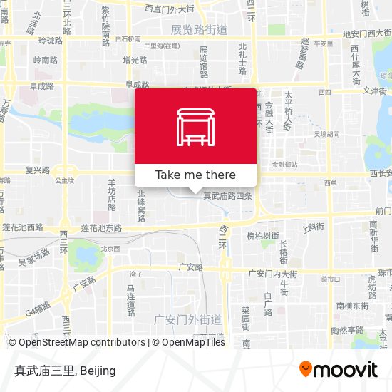 真武庙三里 map