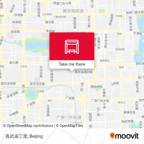 真武庙三里 map