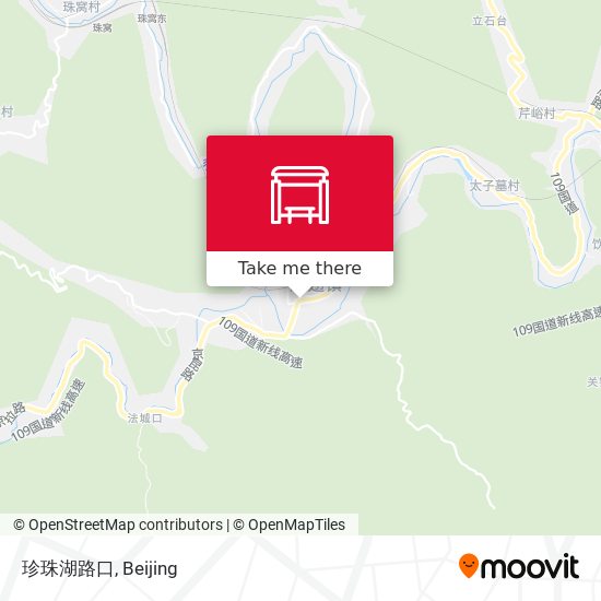 珍珠湖路口 map