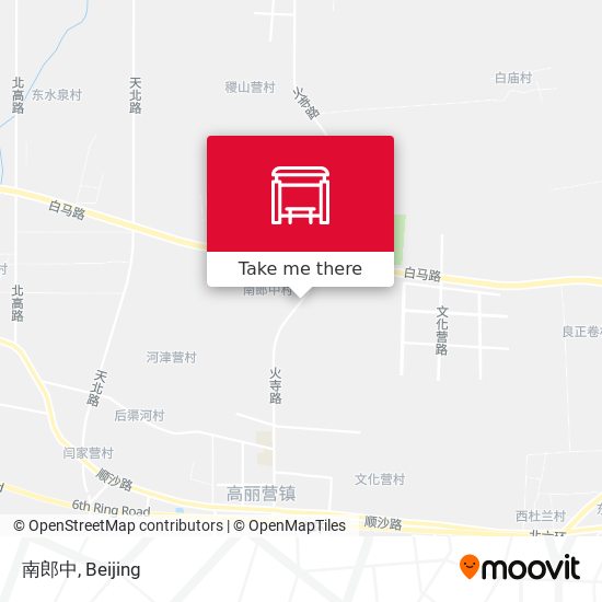 南郎中 map