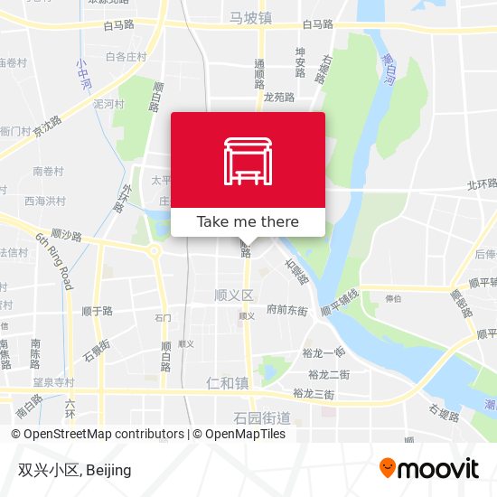 双兴小区 map
