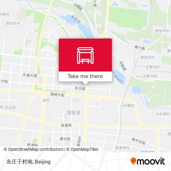 东庄子村南 map