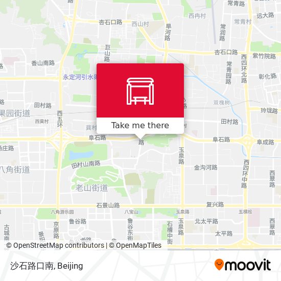 沙石路口南 map