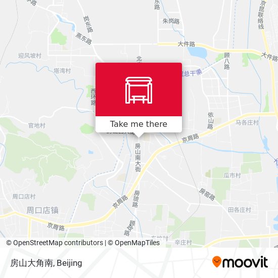房山大角南 map