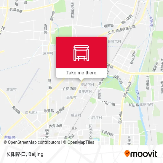 长阳路口 map