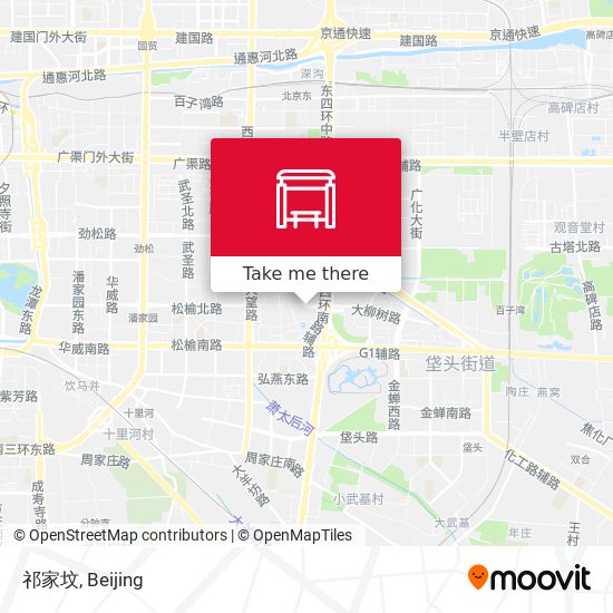 祁家坟 map