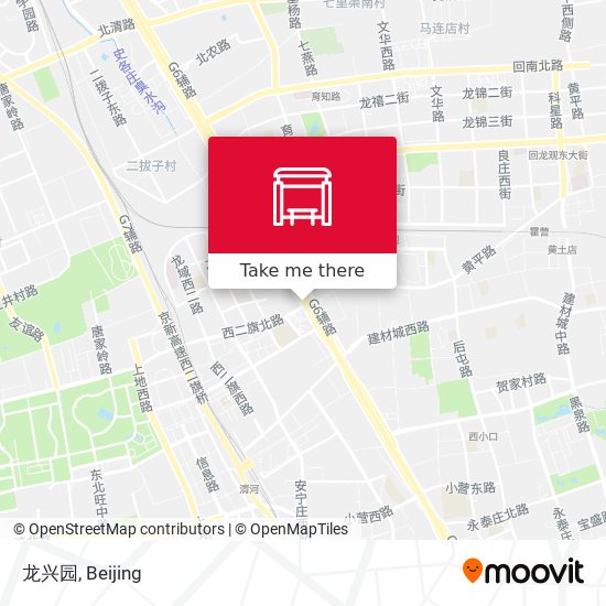 龙兴园 map