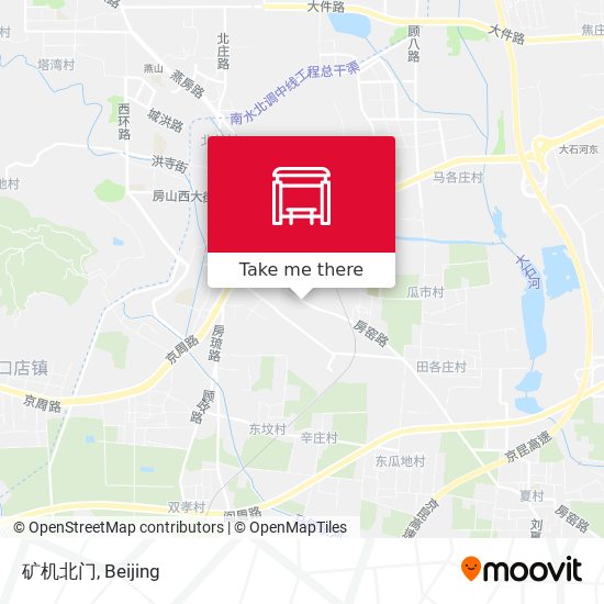 矿机北门 map