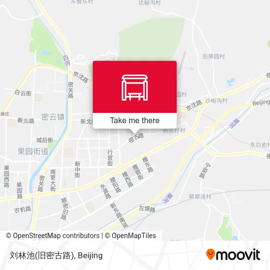 刘林池(旧密古路) map
