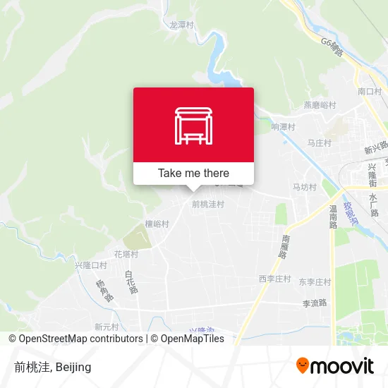 前桃洼 map
