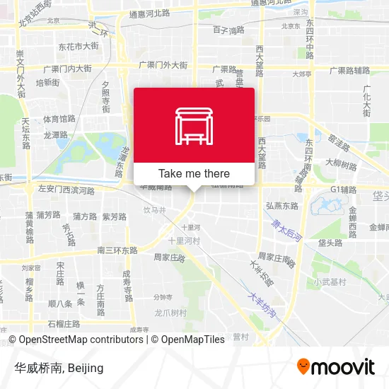 华威桥南 map