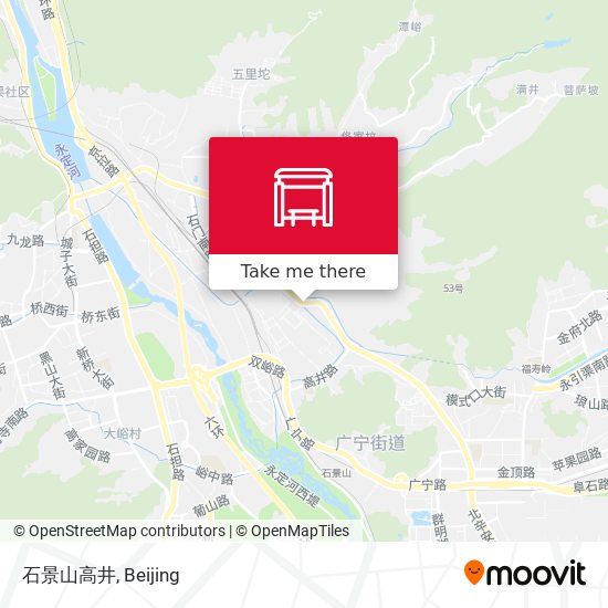 石景山高井 map