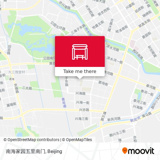 南海家园五里南门 map
