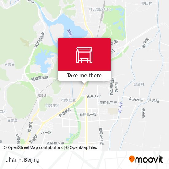 北台下 map