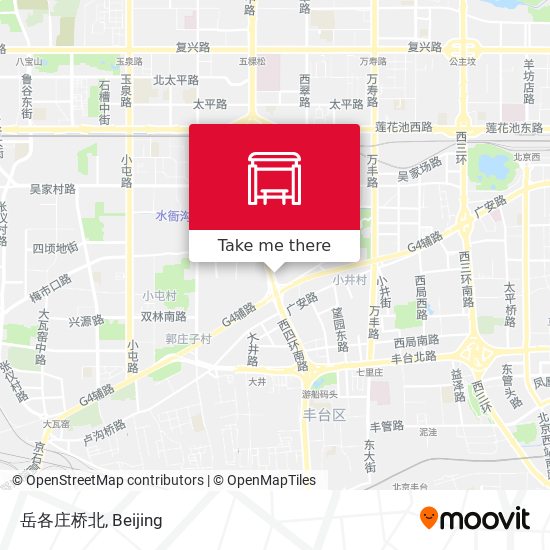 岳各庄桥北 map