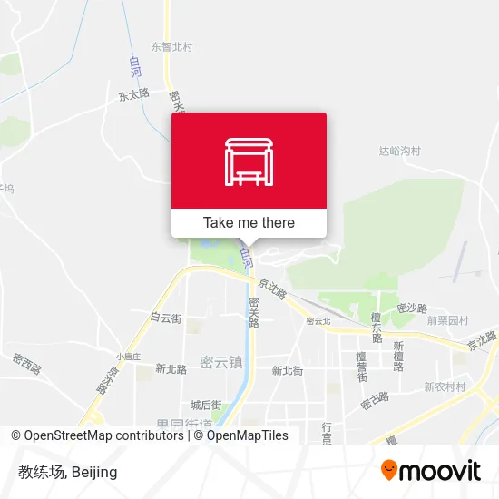 教练场 map