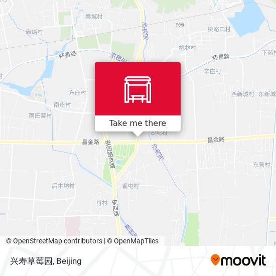 兴寿草莓园 map