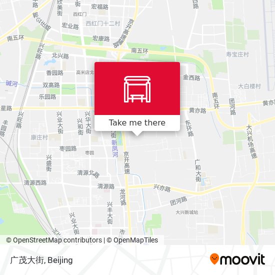 广茂大街 map