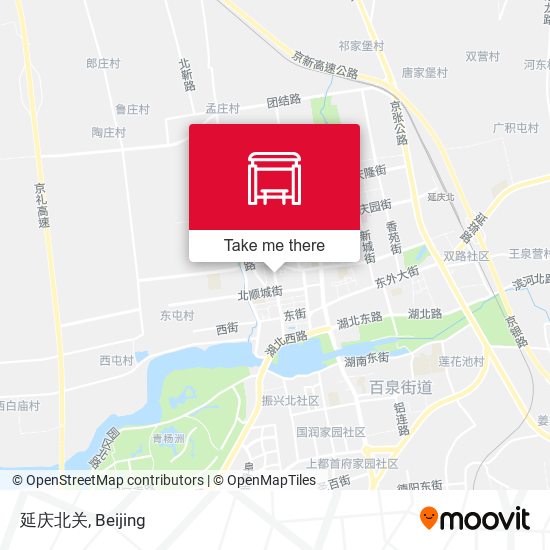 延庆北关 map