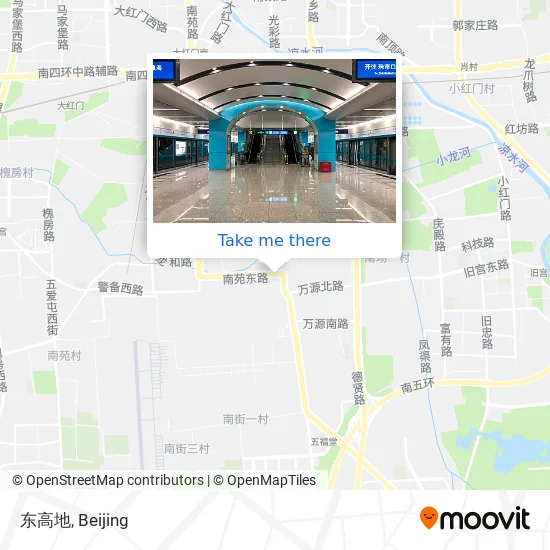 东高地 map